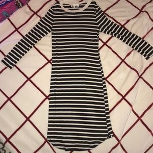 striped dress